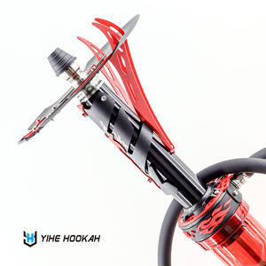 Moderne Grand Narguilé <span class=keywords><strong>Chicha</strong></span> en Acier Inoxydable Ensemble Vente en Gros d'Usine Style Arabe Russe - Product Image 6