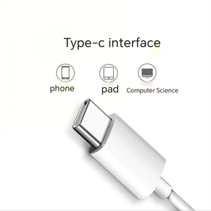 Loại C Dây Tai Nghe Thông Minh Sản Phẩm Điện Tử Hot-Bán Loại C Tiếng Ồn Hủy Bỏ Trong Tai Earbuds Âm Nhạc Có Dây Tai Nghe Cho iPhone - Product Image 5