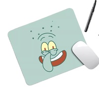 Tapis de souris personnalisé sur mesure, taille et forme d'usine, en polyester et caoutchouc, tapis de souris par sublimation