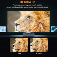Changhong D7U OMMC UHD Laser TV Home cinéma 2500 Lumens ANSI avec Android MEMC 3D projecteur Laser 4k à courte portée
