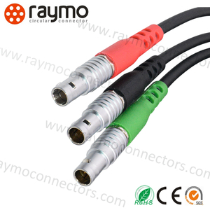 ขั้วต่อไฟฟ้าแบบวงกลมโลหะ Raymo B Series 8 ขา ตัวผู้ สำหรับกล้อง รุ่น FGG.1B.308.CLAD62Z - Product Image 6