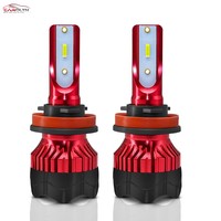 Phares LED Carolyn H1 H7 H4 9005 9006 Hb3 pour Volkswagen Amarok Mercedes Vito W447 Mitsubishi Pajero bmw F10 Ford Range