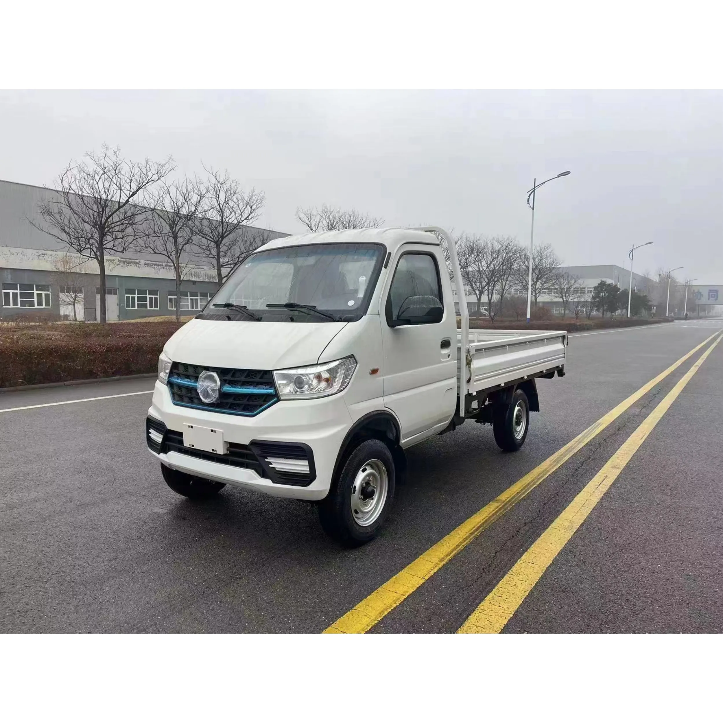 LHD Forland T5 benzinli motor 3.5 ton çift kabin 5 koltuk küçük kargo kamyonu