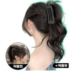 JHQRV0JP _ 4B Boîtes à cheveux longs humides Pin Wiping Trin Set Pinces à cheveux - Product Image 1