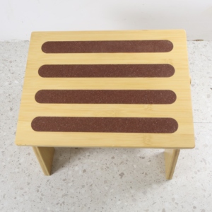 Reposapiés ajustable de bambú para oficina en casa, para debajo del escritorio, soporta la comodidad del pie, reduce la presión de las piernas, elevador de pies para sentarse durante mucho tiempo - Product Image 4