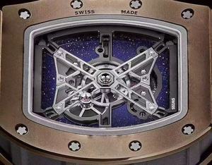 Montre mécanique de haute qualité avec mouvement automatique étanche, couleur orange, nouveau design Planète - Product Image 5