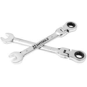 Juego de Llaves de Trinquete con Cabeza Flexible Métrica de 8-24 mm, Juego de Llaves de Trinquete con Cabeza Flexible 2MRW4, Juego de Llaves Métricas 2MRW4 2MRW4 - Product Image 1