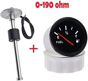 Compteur de niveau d'eau hydraulique de réservoir d'huile de moteur de carburant diesel de Digital pour la voiture - Product Image 2