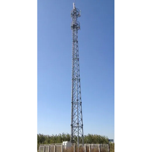 Columna de estructura de acero con celosía Angular, Radio de comunicación de 3 patas, Isp de 3 patas, antena galvanizada independiente, torre de 100 metros - Product Image 2