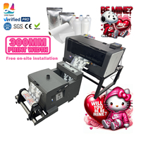 Printer Kaos DTF A3 Dual Head XP600/4720/i3200 Kondisi Baru Roll-to-Roll Langsung dari Pabrik dengan Garansi 1 Tahun Tinta Pigment
