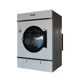 Hastane ve otel gaz ısıtma için HOOP HG-100 çamaşır kurutma makinesi manuel çamaşır makinesi