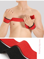 Sangle de levage de poignet en sangle souple de haute qualité, robuste, pour la musculation ou l'entraînement en salle de sport