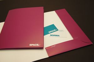 Carpetas de Presentación de Lujo con Doble Bolsillo, Tamaño A4 y A5, Servicios Personalizados, Carpeta de Catálogo Empresarial para Guardar Hojas - Product Image 4