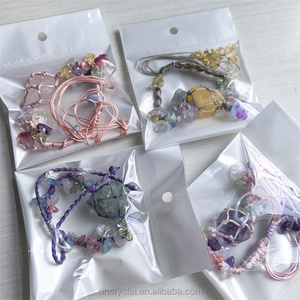 Bracelet en Cristal Thème Amour avec Pierres Roulées en Améthyste, Quartz Rose et Aventurine, Fabriqué à la Main, Vente en Gros - Product Image 4