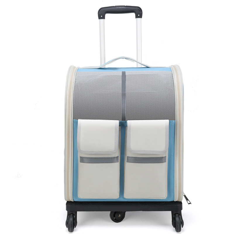 9257 Tige de traction bleue