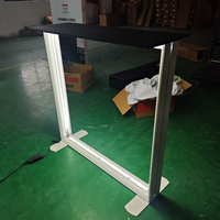 Système de panneaux modulaires TIANLANG 3*3M pour stand d'exposition avec éclairage LED et tissu SEG pour stand de salon professionnel