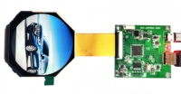 Écran LCD TFT circulaire de 3 pouces avec interface RGB, résolution 480x480