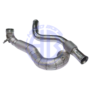 ท่อลดความร้อนท่อไอเสียสำหรับ Mercedes Benz W176 A45 AMG Cla45 AMG Gla45 AMG 2014-2016 - Product Image 2