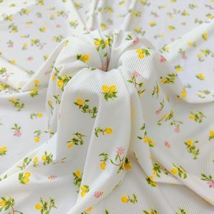 Принимаются заказы на индивидуальный дизайн. Дышащая трикотажная ткань 180 г/м², мягкая и комфортная, с цветочным принтом, 88% полиэстер, 12% спандекс, для девочек. - Product Image 3