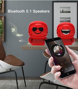 Altavoz portátil con animales que cambian de cara: Suministro de fábrica, mini altavoz Bluetooth, diseño de altavoz de robot inalámbrico - Product Image 6