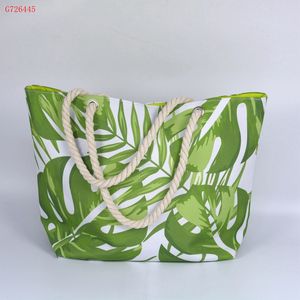 Sac de plage souvenir en toile bon marché femmes sac de plage de mariage d'été - Product Image 3