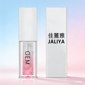 İki Tonlu Şeffaf Nemlendirici Parlak Nemlendirici Sıvı Bitkisel Meyve Dudak Yağı 5ml Dudak Makyajı - Product Image 2