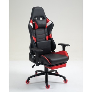 500LBS <span class=keywords><strong>chaise</strong></span> d'ordinateur robuste en gros pas cher ergonomique confortable course <span class=keywords><strong>chaise</strong></span> de jeu de <span class=keywords><strong>bureau</strong></span> avec repose-pieds - Product Image 3