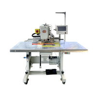 Nouvelle Machine à coudre industrielle à lit plat HUAMEI modèle de verrouillage automatique robuste sangle fronde égout aiguille unique Programmable