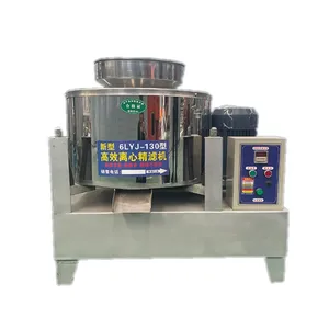 Small Scale Centrifugal Oil Filters Black Seed Oil Filtering Machine