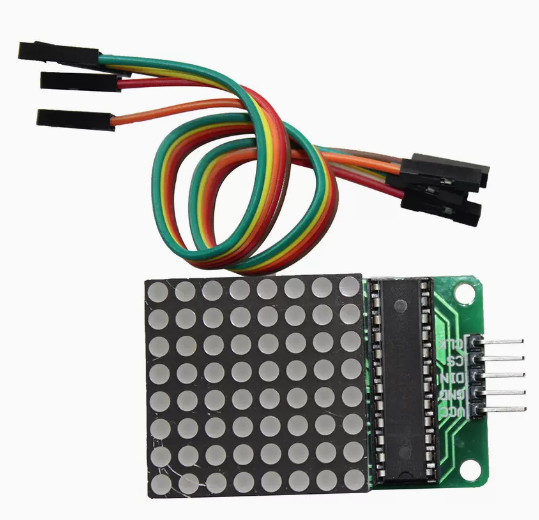 Stock MAX7219 module LED Display module dupont cable MCU MAX7219 LED lattice display control module
