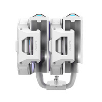 ALSEYE Dual-Tower CPU Cooler High Performance Air Cooling with 7 Heat Pipes and Pickup Lighting for Gaming PC