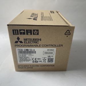 มิตซูบิชิ โปรแกรมเมเบิล ลอจิก คอนโทรลเลอร์ รุ่น FX3U-32MR/ES-A - Product Image 1