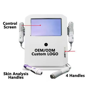 3/4 In 1 macchina per il viso a getto di ossigenazione baccelli pelle Co2 bolle di ossigeno portatile macchina facciale - Product Image 4