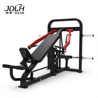 Máquina de Press de Pecho Inclinado con Carga de Discos y Brazos Independientes para Gimnasios Comerciales, Equipo de Entrenamiento de Fuerza para la Parte Superior del Pecho
