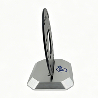 Rotor de frein épaissi simple mais durable, surface multicolore en option, personnalisation disponible pour le marché secondaire des motos