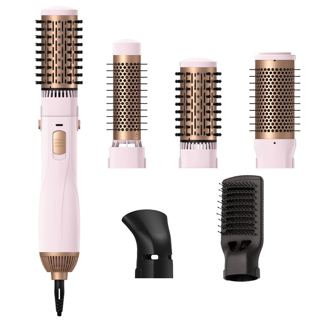 One Step Professional 5 in 1 Hair Styler Dryer Hair Straightener Curler Styling Tools Hot Hair air Brush Wrap Styler