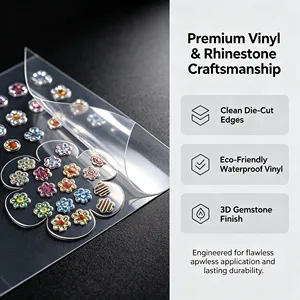 Etiquetas Adhesivas de Papel con Diseño de Dibujos Animados, Personalizadas, con Logotipo de Marca Privada, para Empaquetado, Uso Comercial, Ecológicas - Product Image 4