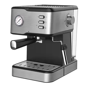 Home Office steam wand coffee machine for milk frothing