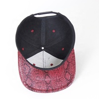 Topi olahraga pria bordir kustom kualitas tinggi topi datar jual cepat dengan pola karakter untuk perjalanan