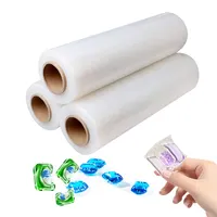Rolo de plástico solução em água para embalagem, barato preço printable pva filme bolsa para embalagem
