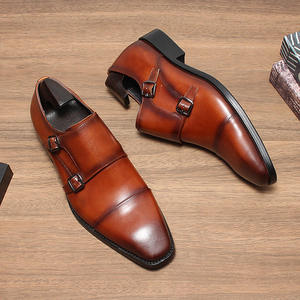 Chaussures de ville italiennes pour hommes, nouvelle collection, à bout pointu, de haute qualité, en cuir, pour affaires et occasions formelles - Product Image 6
