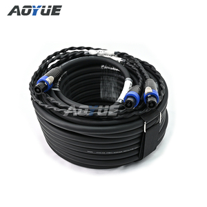 Cable divisor de altavoz NLT4F a 2*NLT4F, 4x2.5mm²x25m (longitud personalizada), conectores Neutrik Speakon - Product Image 1