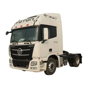 China New Car Diesel Used Truck Tractor Head Semi Trailer Auman Series 6*4 520hp Tractor Foton Automobile Tractor For Auman