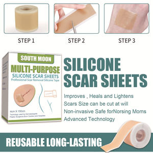 Impermeável Silicone Gel Scar Adesivos Diluir Lesões Stretch Marks Wound Repair Tape Chinês Plaster Style Scar Tratamento - Product Image 2