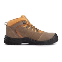 Zapatos de Seguridad Tiger Master CE S1P de Gamuza para Trabajo, con Puntera de Acero, Antipinchazos, Antiestáticos, Antideslizantes, con Suela de PU Resistente al Aceite para Hombre