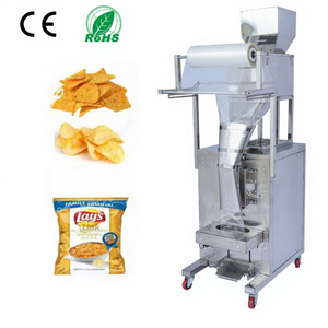 Máquina de Enchimento Automática Vertical para Chips de Batata, Chips de Banana, Chips de Banana-da-terra, Selagem a Nitrogênio, Preço de Fábrica, Máquina para Sachês Plásticos - Product Image 1