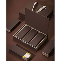 Boîtes d'emballage cadeau en papier kraft rigide personnalisées en gros pour chaussettes, impression offset, revêtement UV, lamination brillante, sérigraphie