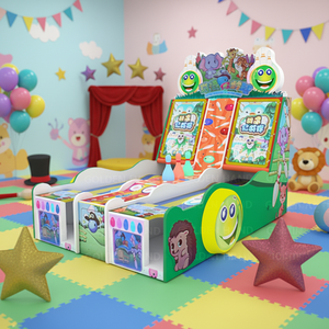 Máquina de Juego de Bolos Arcade que Funciona con Monedas, Simulador de Bolos Interactivo Deluxe para Dos Jugadores, para Diversión y Entrenamiento - Product Image 1