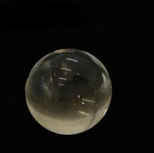 Lente de bola de vidro de flutuador, lente de esfera óptica, bola grande para vendas