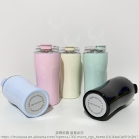 Vente directe d'usine, tasses à café isothermes personnalisables, livrées avec une corde portable et disponibles en plusieurs couleurs au choix